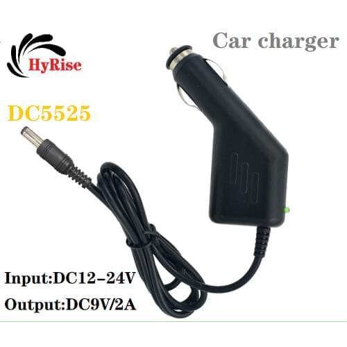 Car charger DC9V Interface DC5525