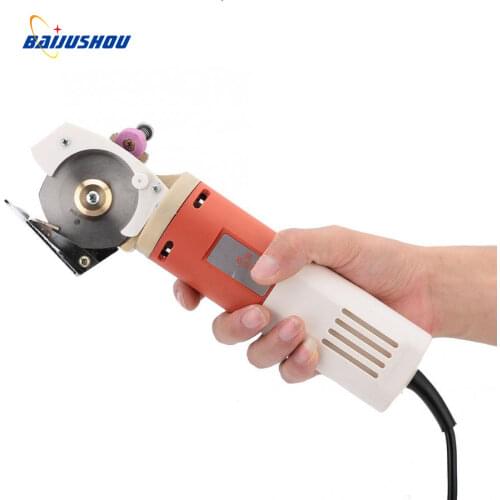 New 65mm Blade Electric Round Knife Cloth Cutter Fabric Cutting Machine 220V+One Free Blade