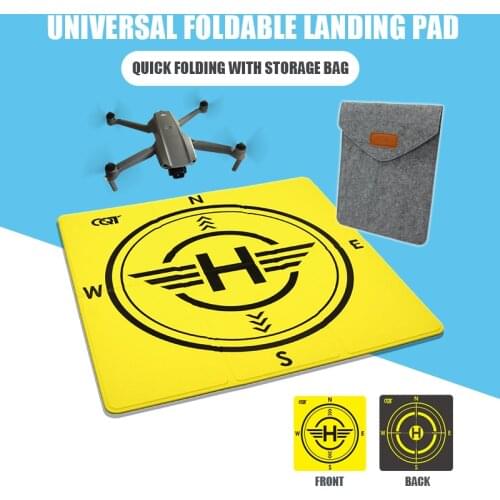 Apron Foldable Landing Pad Location Mat For DJI Mavic Air 2 2s Mini 2 Pro Phantom 4 3 FIMI X8 SE Hubsan Zino Drones Accessories