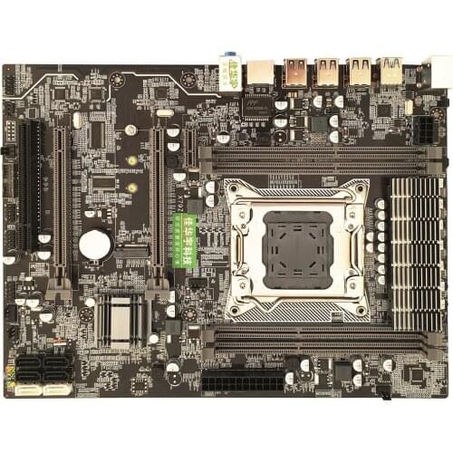 Real X79 Desktop Computer For Motherboard 2011 Pin Four Channel DDR3 Memory Slot M.2 USB3.0SATA3.0 Deluxe Edition