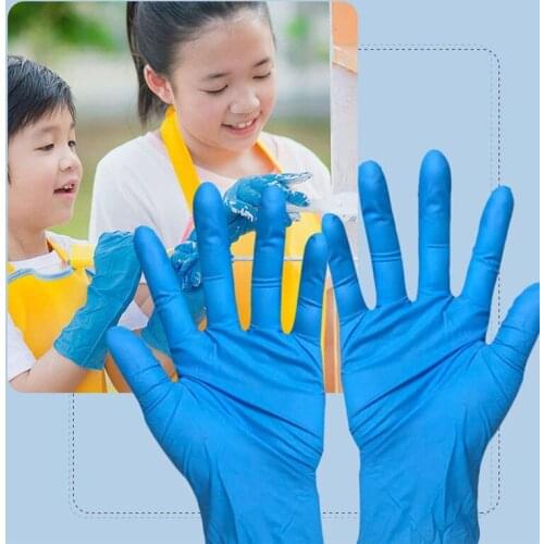Brand Guantes Nitrilo Desechables 100 Dispossable Gloves Household Used Repeatedly Non-allergenic Cleaning Gloves Cleaning Tools
