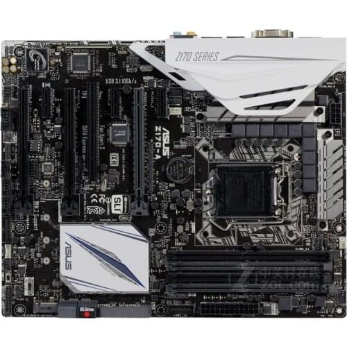 Original motherboard for for ASUS Z170-A DDR4 LGA 1151 USB3.1 64GB VGA DVI HDMI used Desktop motherborad
