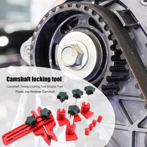 Car Engine Cam Timing Belt Cam Camshaft Lock Holder Disassembly Locking Tool Set Tough Easily Carrying Lightweight Tools
