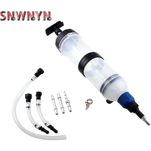 1.5L Oil Extractor Fluid Change Inspection Syringe Engine Gearbox Oil Transfer Pump Tool Car Fuel Pump
