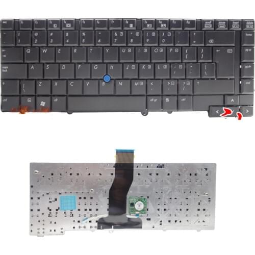 SSEA Wholesale New UI Keyboard For HP Elitebook 6930P 6930 Laptop Keyboard Free Shipping