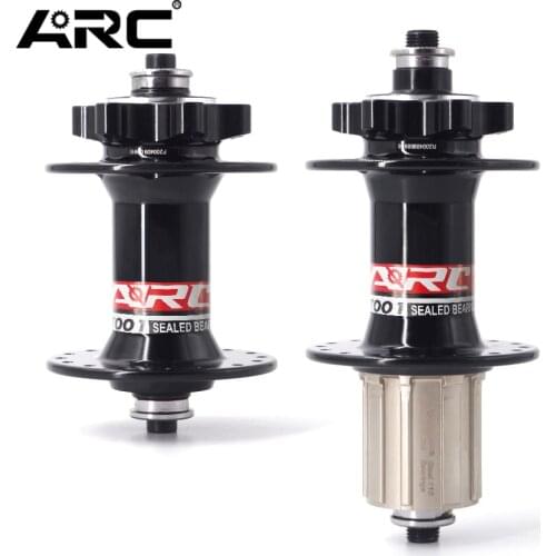 ARC BIKE HUB 32 36 HOLES 32H 36H FRONT REAR BICYCLE HUBS QR SKEWER 135MM THRU 142MM MTB MOUNTAIN FOR 8 9 10 11 SPEED PARTS