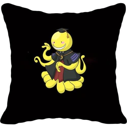 Japan anime Ansatsu Kyoushitsu Pillow Case Cartoon cute Custom Print Cushion Cover for Sofa Home Decor Pillow case 45*45cm
