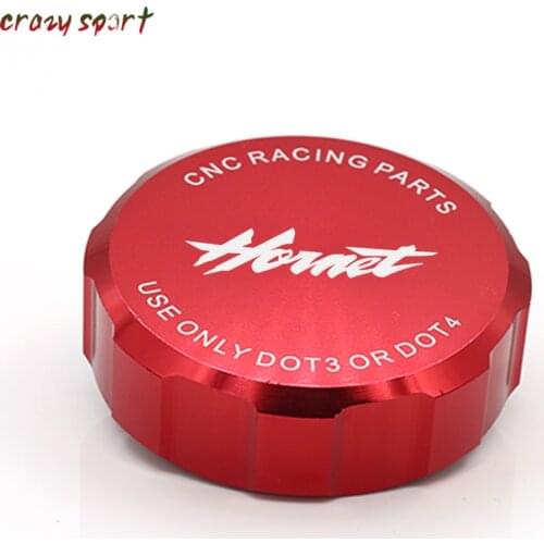 Motorcycle Parts For HONDA CB 600F/900F HORNET 2002-2013 2012 CB600F CB900F Rear Brake Fluid Reservoir Cover Cap With Logo