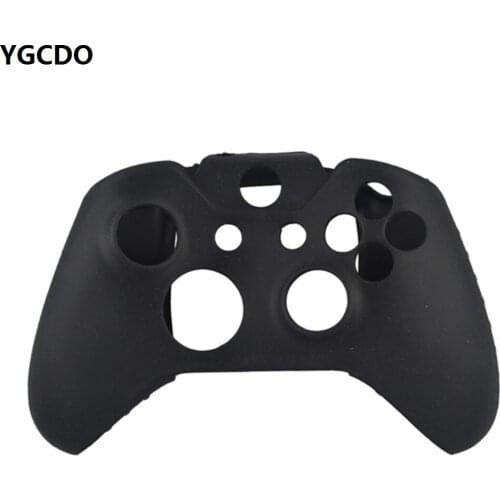 YGCDO BlackSilicone Rubber Skin Protective Case Cover For Microsoft Xbox One S Controller