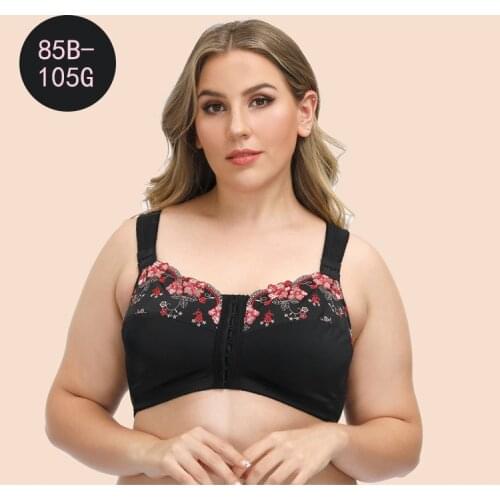 Push Up Bras For Women Plus Size Bra Underwear Bralette Reggiseno Senza Ferretto Sexy Lingerie Bh 42 46 48 50 52 54 C D E F G