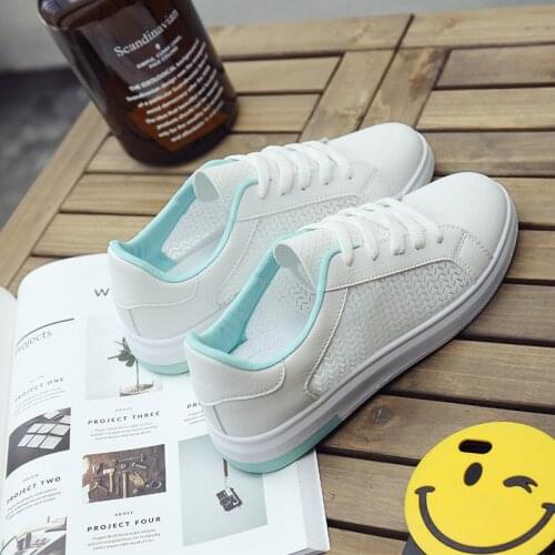 Women Sneakers New Waterproof Leather Mesh Spring and Summer Board Womens White Shoes Womens Shoes