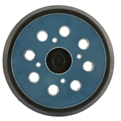 1pcs 5 Inches 125 MM 8-Hole Back-up Sanding Pad 3/4 Nails Hook and Loop Sander Backing Pad for Electric Makita Orbital Sander