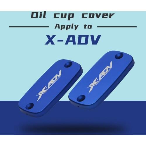 Motorcycle Accessories CNC Aluminum Front Brake Fluid oil Reservoir Cover Cap for Honda XADV X-ADV