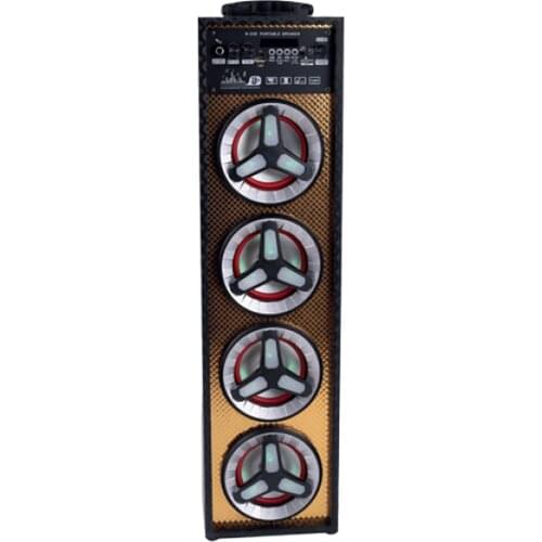 K-229 Bluetooth Speaker Wireless Bass Column Outdoor USB Speakers Loudspeaker