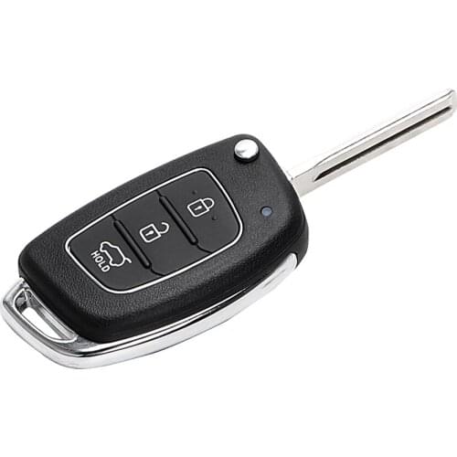 Car Key Case Fob Shell Remote Replacement For Mistra Hyundai Solaris ix35 ix45 Verna Santa 3 Buttons Car Key