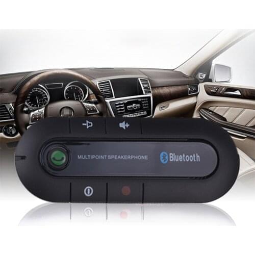 Elistooop High Quality Bluetooth 4.1 Wireless Handsfree Car Kit Speaker Speakerphone Universal Bluetooth Car Kit for Car
