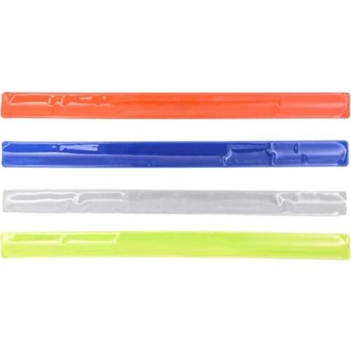 Fluorescent Cycling Wheel Bicycle Reflector Bind Pants Leg Reflective Strap
