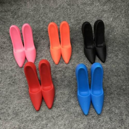 Creative High-heeled Mobile Phone Silicone Holder Tablet Stand Portable Cell Phone Bracket Holder, Black, Pink, Blue, Orange