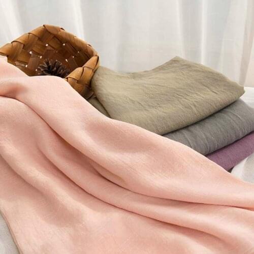 Slub Crepe Cotton Fabric For Sewing Dress Or Garment 50*150cm /Piece W300095