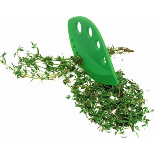 Kitchen Gadgets Lightweight Vegetables Leaf Stripper Tools Kale Rosemary Thyme Cabbage Greens Herb Leaf Stripper Home Cocina