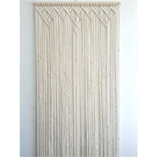Macrame Door Curtain Decorative