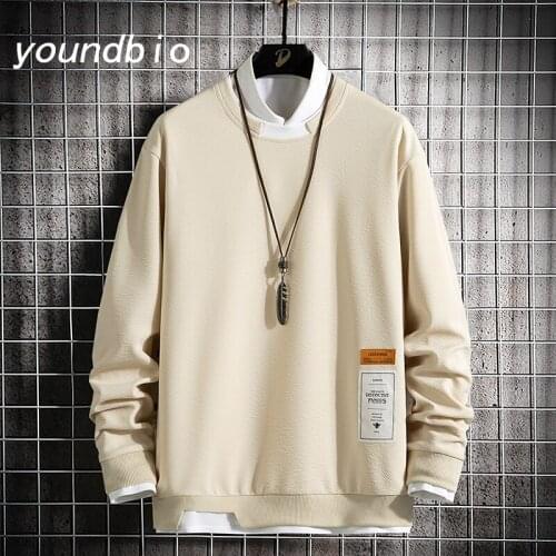 Mens Pullover Loose Round Collar Trend Hoodies Hip-Hop Street Clothes Hoodie Fashion Casual Printing Pullover ZT2830