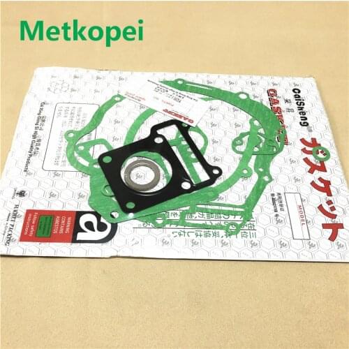 Motorcycle YBR125 Full Washer Complete Gasket Includes Cylinder Gasket and Engine Gasket for Yamaha 125cc YBR 125 seal parts