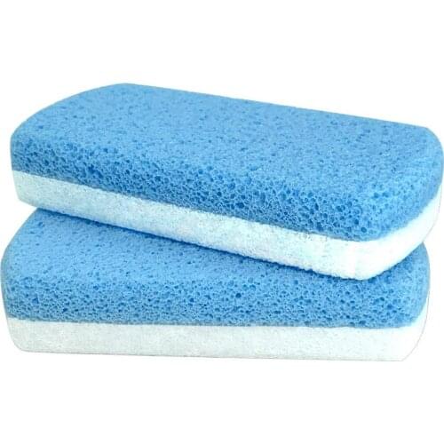 Foot Care Glass Pumice Stone for Feet Callus Remover and Foot scrubber & Pedicure Exfoliator Tool Pack of 2