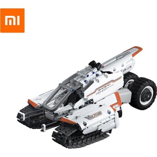 XIAOMI Jupiter Dawn Series Static Building Blocks Volans Flying Fish Shuttle Crawler Car Sci-Fi Kids Puzzle Toy Gift 480+ parts