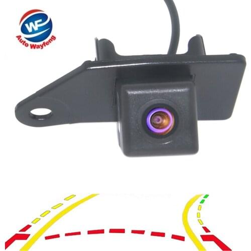 Intelligent Dynamic Trajectory Tracks Rear View Mirror Parking System Camera With Moving Guide Parking Line For Mitsubishi ASX