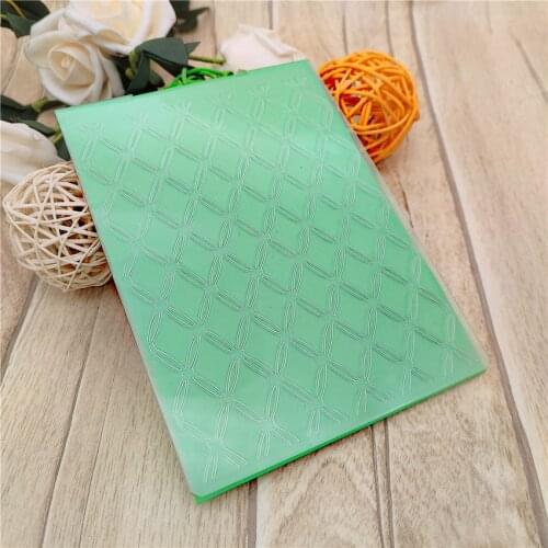 10.6*14.5CM Easter Diamond Plastic Pine Template Craft Card Making Paper Card Album Wedding Decoration Embossing Folders
