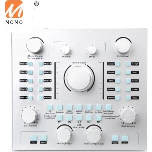2019 New Product Professional Sound Card for Recording