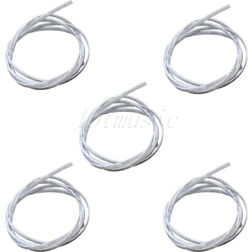 5 Pcs Guitar Binding Purfling Strips Celluloid Acoustic Classical Guitar Parts Accessories for Luthier Supplies 5 Feet 6mm