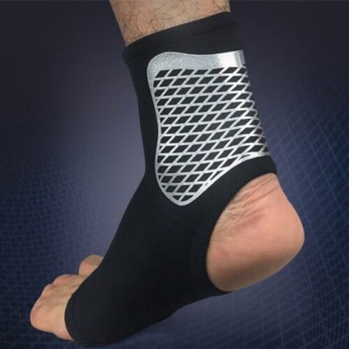 Elastic Fiber Safety Ankle Support Sports Ankle Protective Sleeve Brace Compression Support Sleeves Plantar Fasciitis Foot Socks