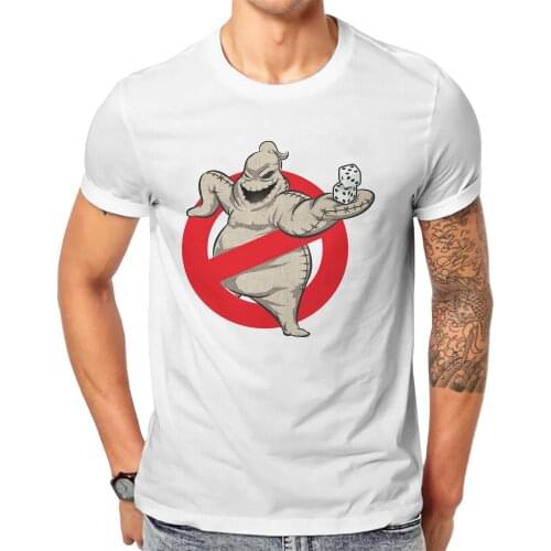Ghostbusters 1984 Film Pure Cotton TShirt Mr Oogie Boogie Classic T Shirt Oversized Men Clothes Printing Big Sale