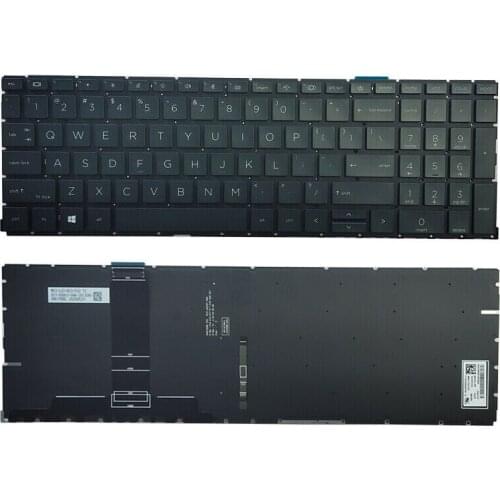 Laptop US Keyboard For HP ProBook 450 G8 455 G8 Backlit