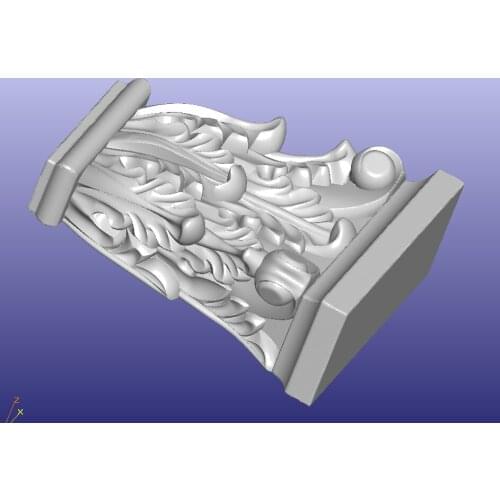 Furniture table desk cabinet chair sofa bed leg 3D model STL format file Artcam 343