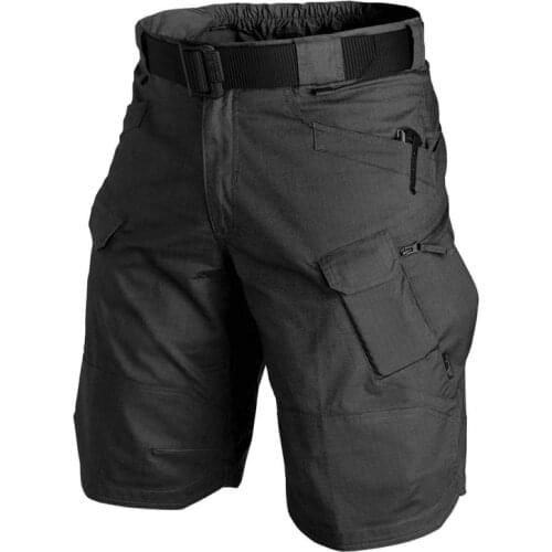 2021 Spring Autumn Classic Tactical Shorts Men Waterproof Quick Dry Multi-pocket Short Pants Outdoor Hunting Military Men Shorts