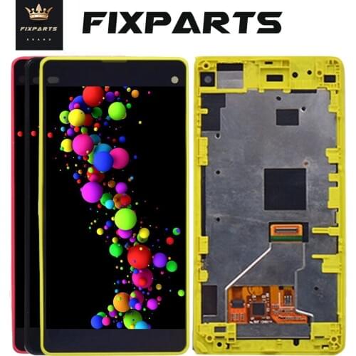ORIGINAL 4.3" LCD For SONY Xperia Z1 Compact LCD M51w Touch Screen Digitizer M51w D5503 LCD Replacement For SONY Z1 Mini LCD