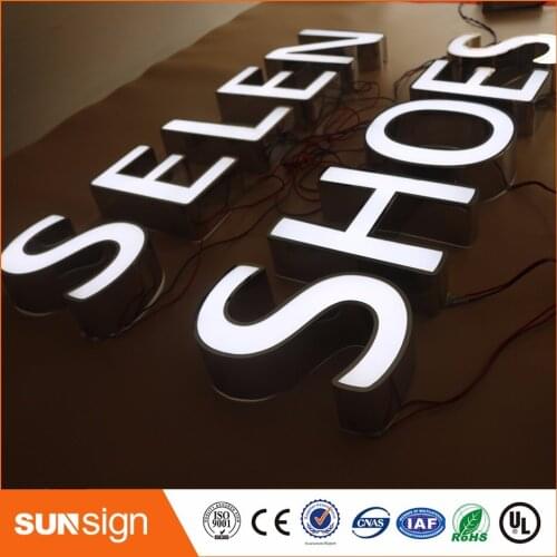 Frontlit Channel Letters, LED letters, Outdoor frontlit letter