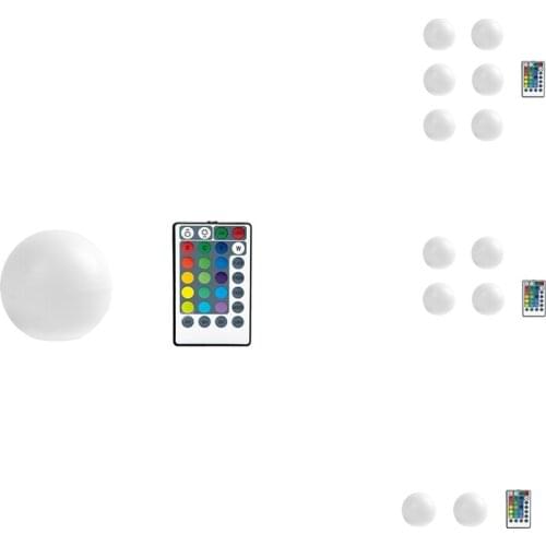 Floating Pool Lights Ball,Colors Changing Modes Remote Control Pond LED Ball Lights, for Pool Garden Party Decor