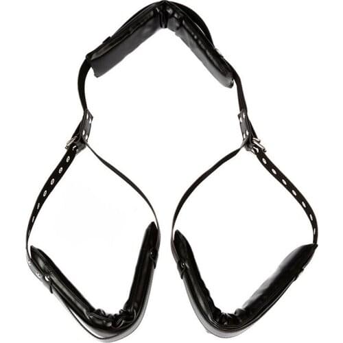 Sex Binding Leg Belt Strap Under Bed BDSM Bondage Leg Cuffs Restraints Bandage Open Legs Adult SM Sex Toys