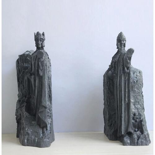 Nordic Resin The Argonath Sculptures Vintage Decoration Home Decor Art Statue Figurines Bookend Study Office Desktop Accessories