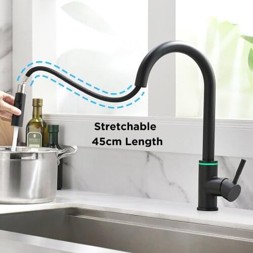 LED Faucet For Water in The Kitchen Torneira De Cozinha LED Light Sink Faucet Brass Hot Cold Deck Mounted Bath Mixer Tap 866018