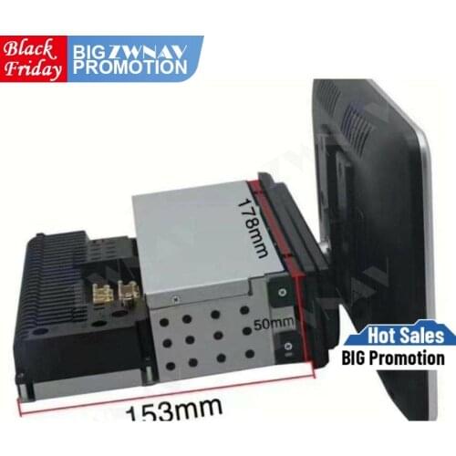 Carplay 360 Degree Rotating 1DIN Universal Android Multimedia Player GPS Navigation Auto Audio Stereo Radio Recorder Head Unit