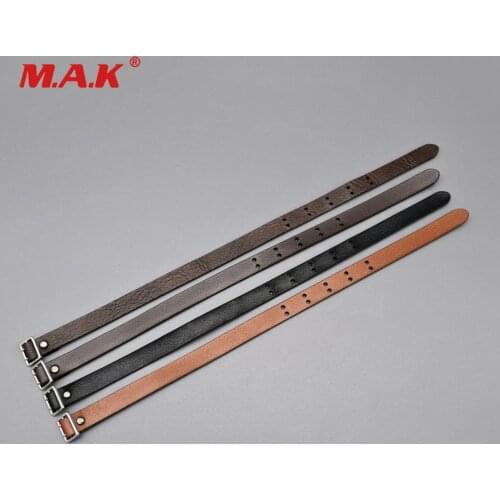 1/6 Scale Solider Figure Scene Accessories World War II German PU Leather Alloy Buckle Belt Model for 12'' Action Figure Body