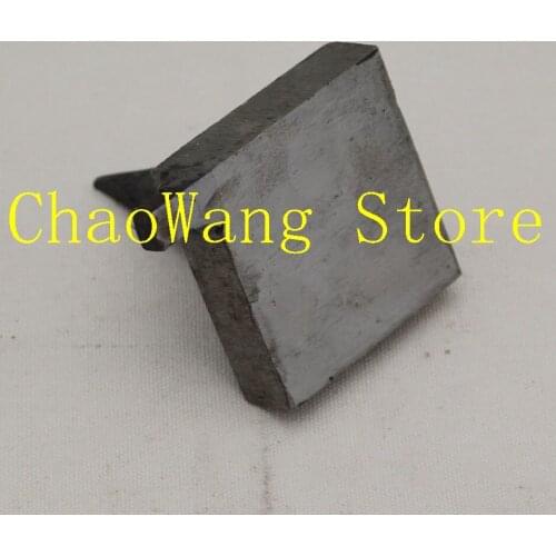 1PC Jewelry tools Tip Lock steel bench block with foot for wood fixed