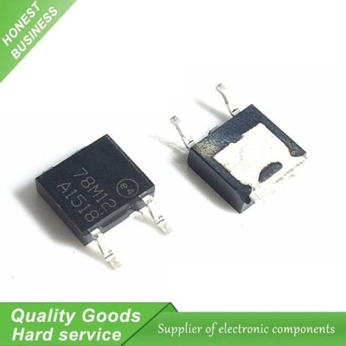 100pcs/lot 78M12 TO-252 SMD three terminal voltage regulator New Original