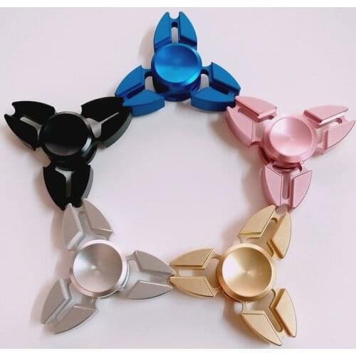 3 leaf crab feet fingertips gyro edc gyro fingers finger thumb screw decompression adult toys