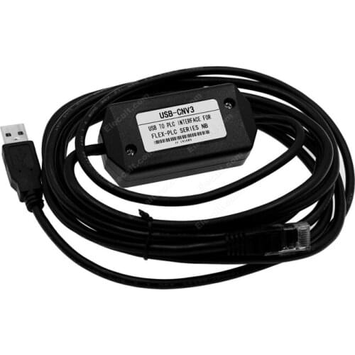 USB-CNV3 USB interface adapter for Fuji N series PLC NB/NJ/NS/NW0 etc. PLC Cable